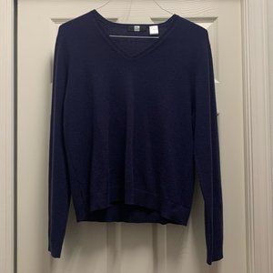 Saks Fifth Avenue 100% Cashmere V-Neck Sweater